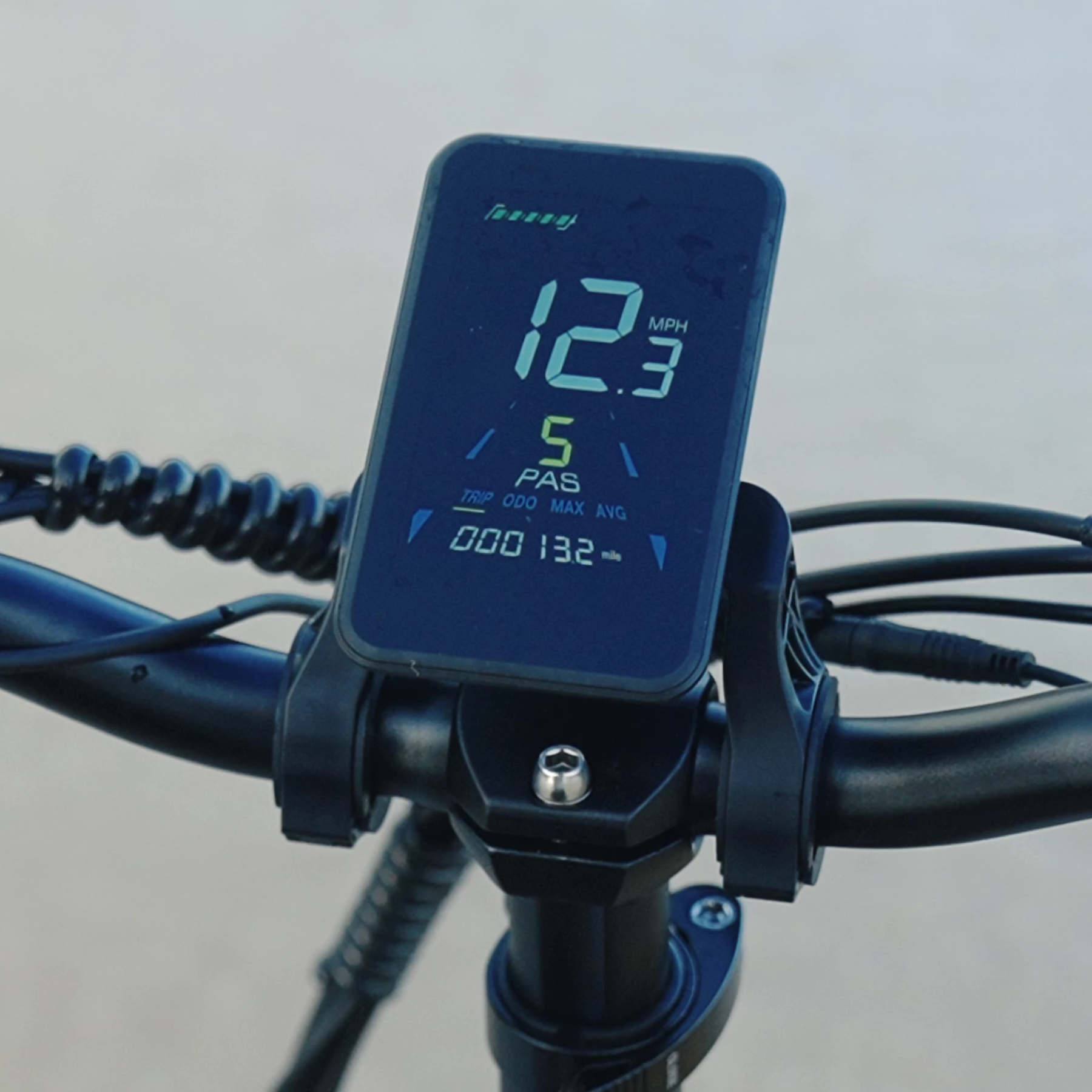 Romatlink Dolphin 750W Folding Fat Tire Ebike with a Smart LCD display
