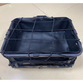 Front Basket with Waterproof Cover and Mesh Pocket