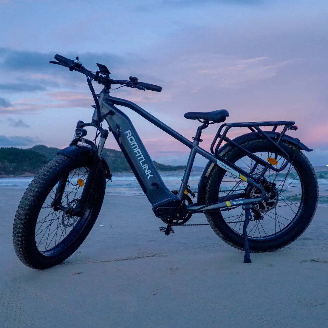 Romatlink Rhino 26'' Step-over All Terrain 4.0'' Fat Tire 48V 750W/20A Electric bike