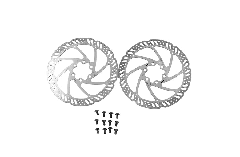 Electric bicycle disc brake rotor accessories